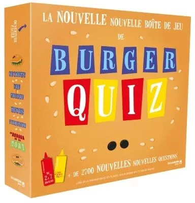 Boîte du jeu Burger Quiz