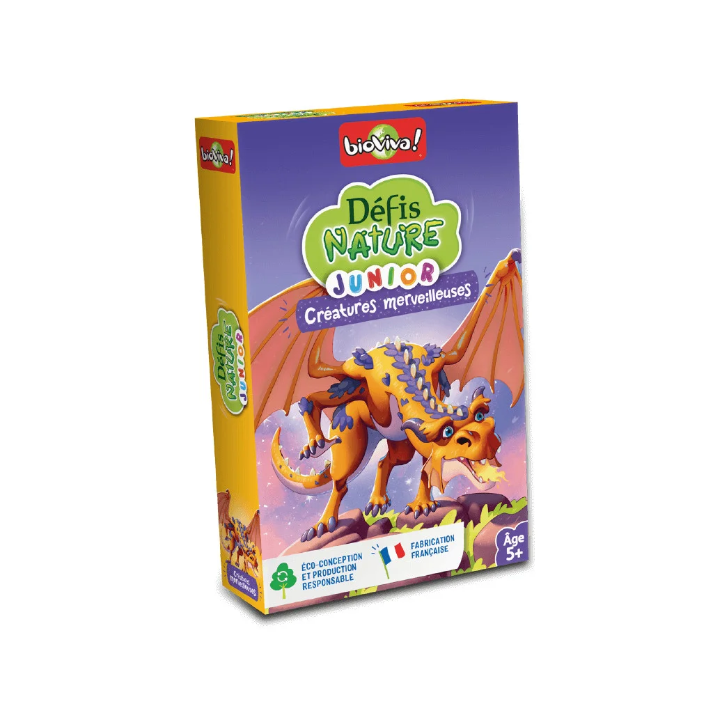 Boîte du jeu Défis Nature Junior