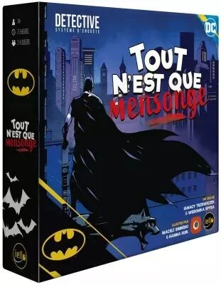 Boîte du jeu Détective – Batman : Tout n’est que Mensonge