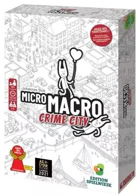 Boîte du jeu MicroMacro: Crime City