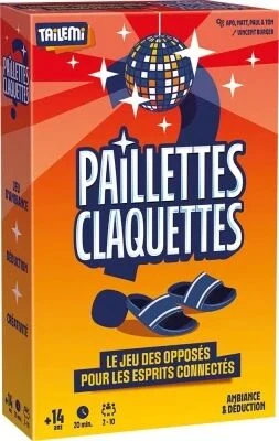 Boîte du jeu Paillettes Claquettes