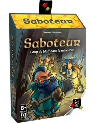Boîte du jeu Saboteur