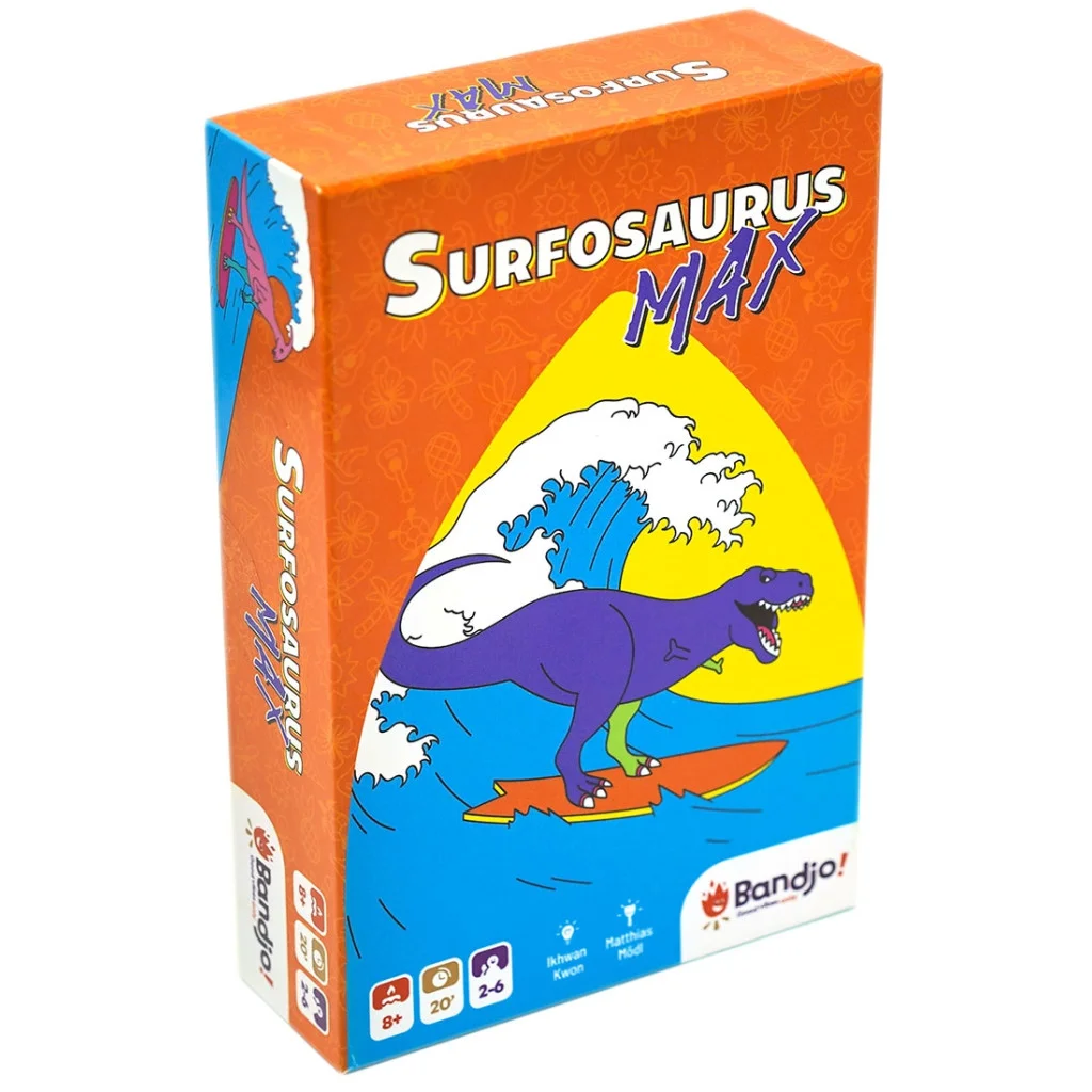 Boîte du jeu Surfosaurus Max